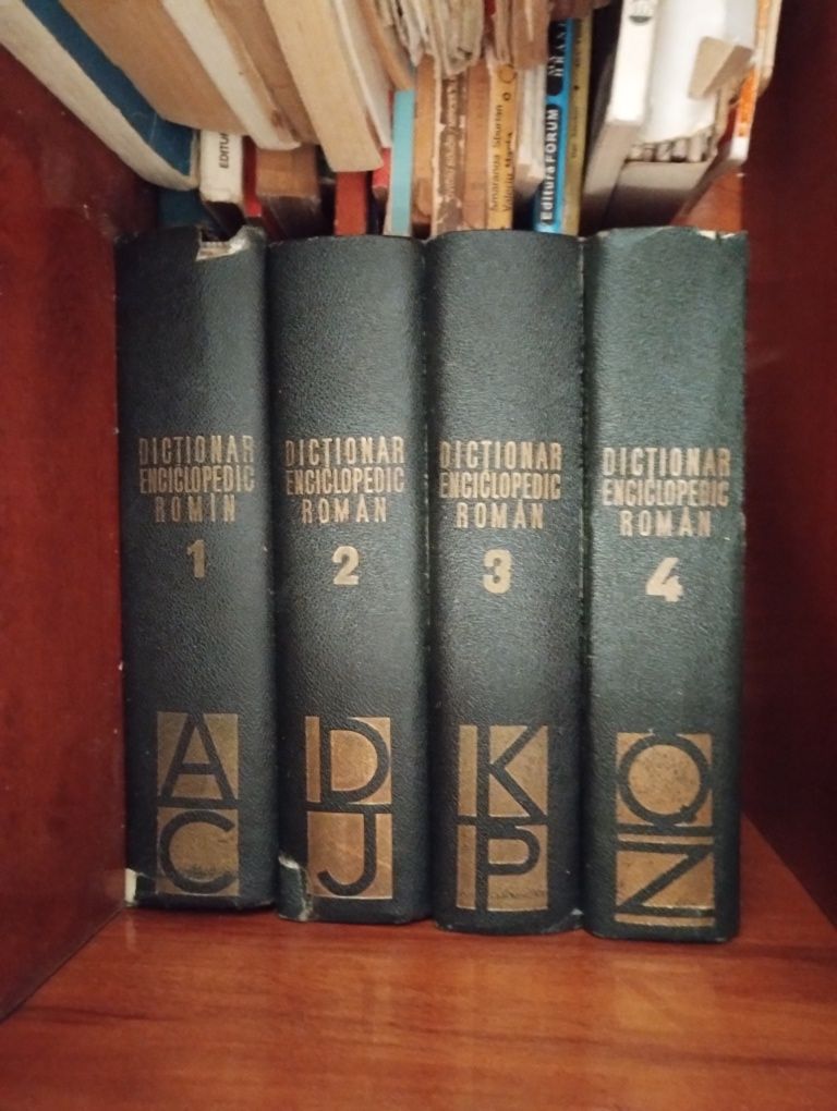 Dicționar enciclopedic român ( 4 vol), 1966