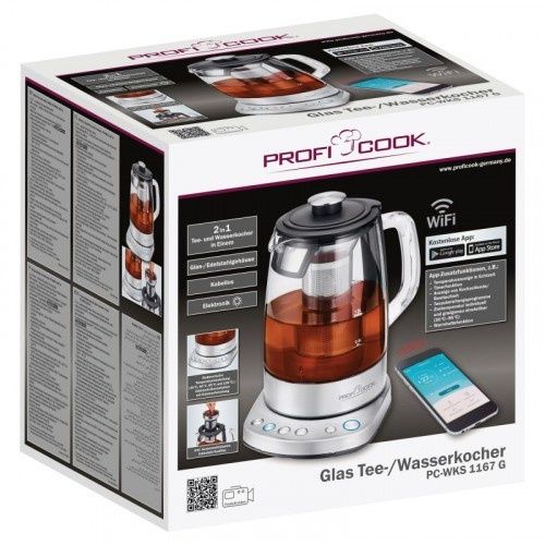Продавам Електрическа безжична стъклена кана Proficook PC-WKS 1167