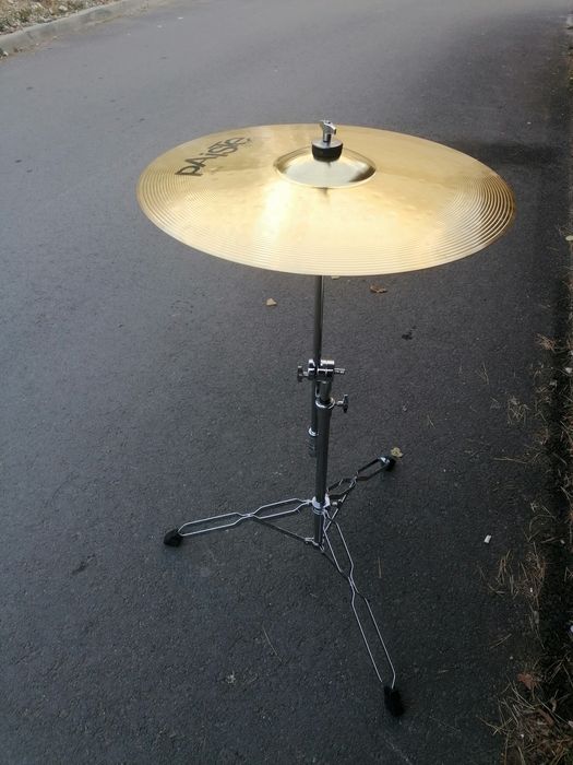 Vând cinel paiste/fuss cinel/suporții/pedală/scaun