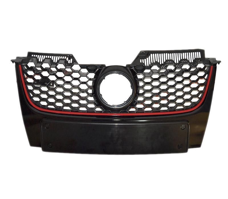 Grila radiator Vw Golf 5 GTi Hatchback (1K1) 10.2003-05.2009, grila masca fara emblema, DOAR MODELELE GTI