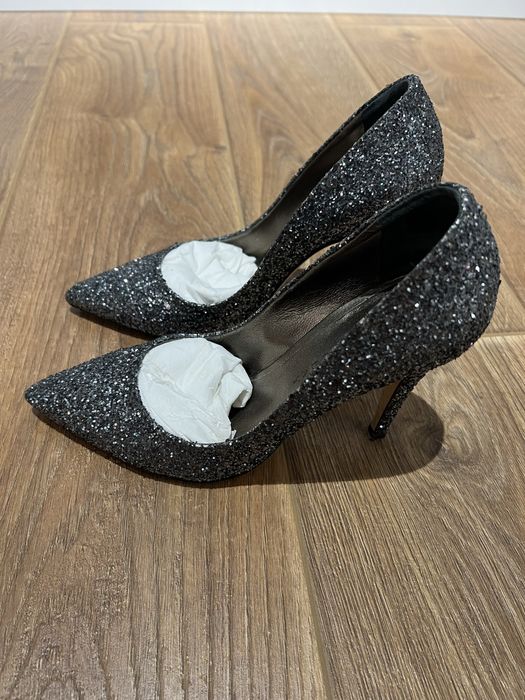 Pantofi imbracati in glitter, 37, MARTIN CLAY