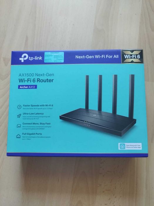 Router TP-Link AX1500 AX12