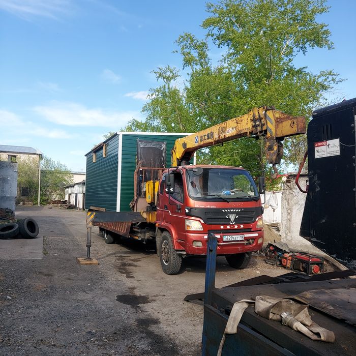 Услуги манипулятора воровайки 6 метров бортовой авто с краном Газели