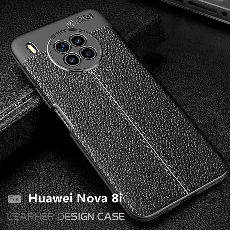 Huawei Nova 9 / Nova 8i / Honor 50 / 50 Lite / Кейс гръб кожена шарка