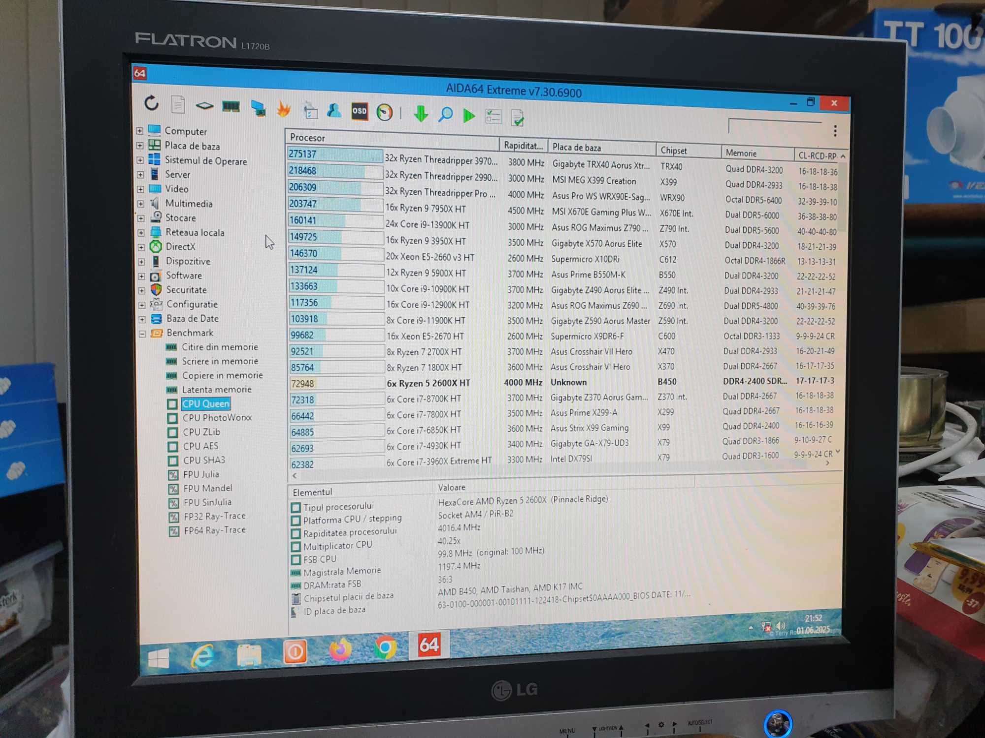 procesor AMD Ryzen 5 2600X ca nou