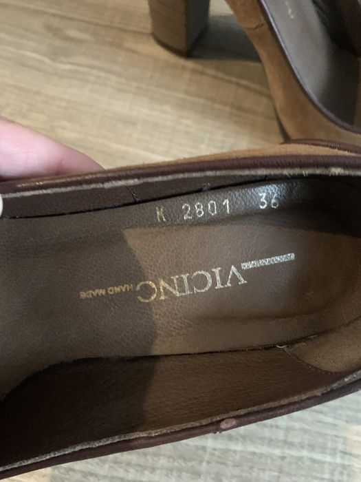 Pantofi Vicino piele intoarsa 36