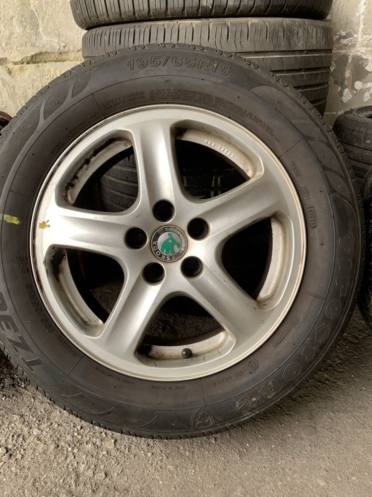 Jante 5x100 R15 skoda , glof 4