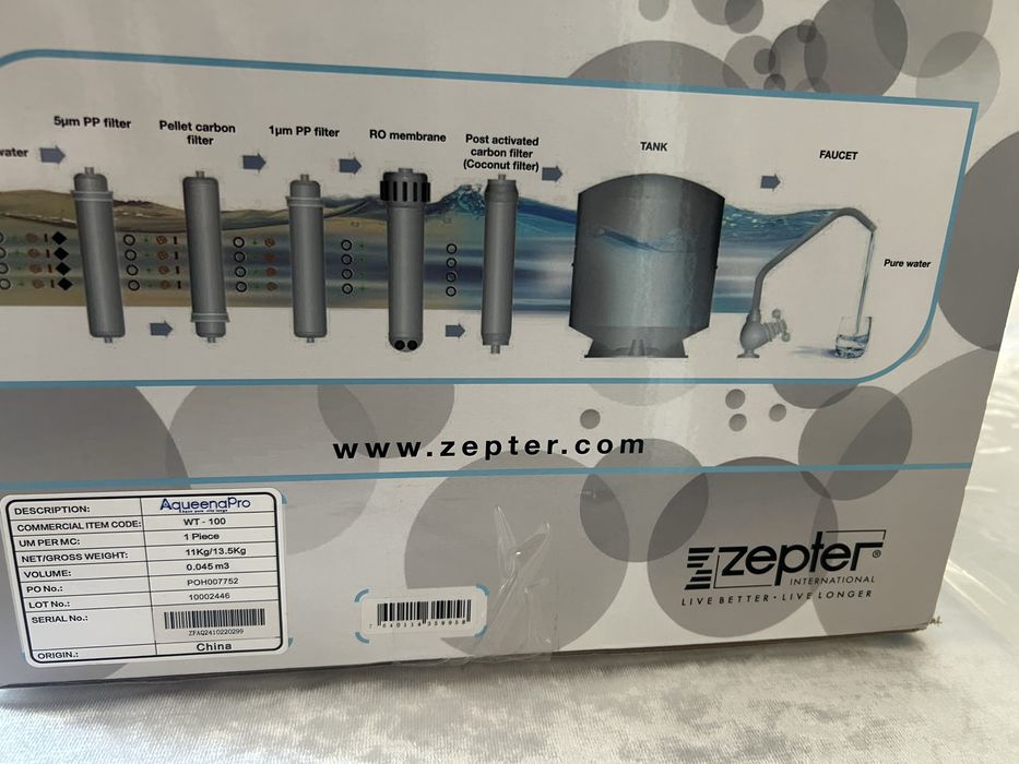 Фильтр для очистки воды Zepter