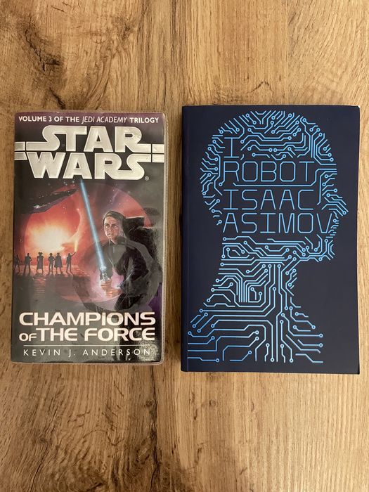 Книги на английски Star Wars Champions of the Force и I Robot