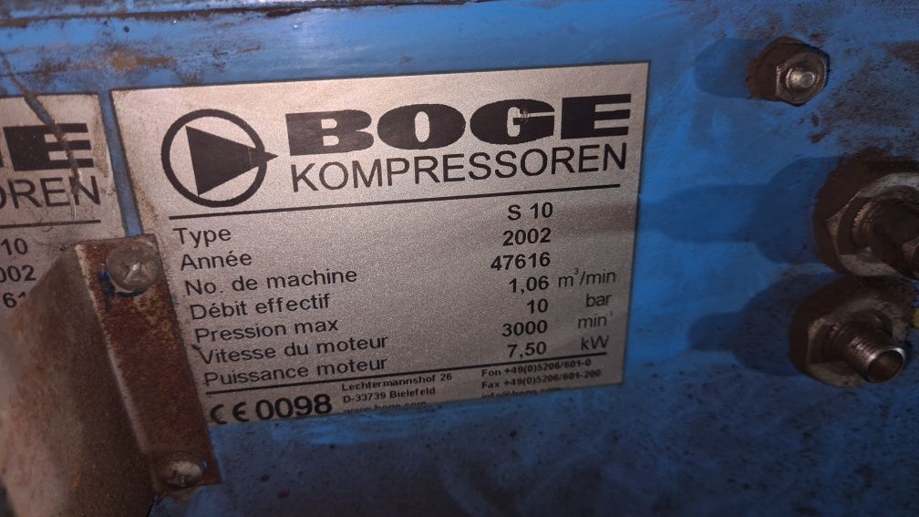 Compresor cu șurub BOGE