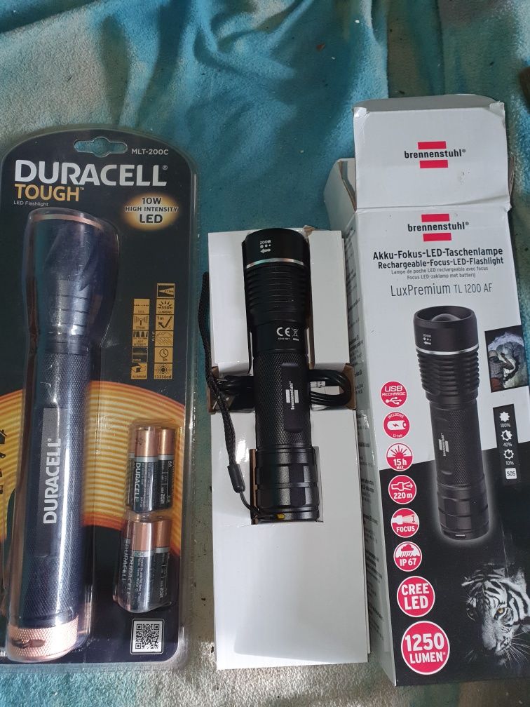 Lanterna Duracell Mlt 200c, Tl 1200 Af Energizer Philips Panasonic