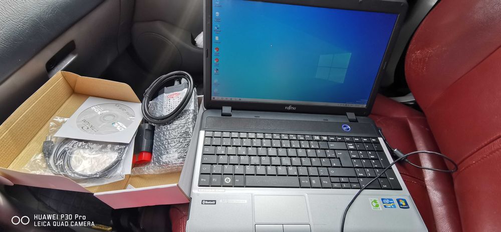 Laptop Fujitsu cu tester Auto pentru toate autoturismele și camioanele