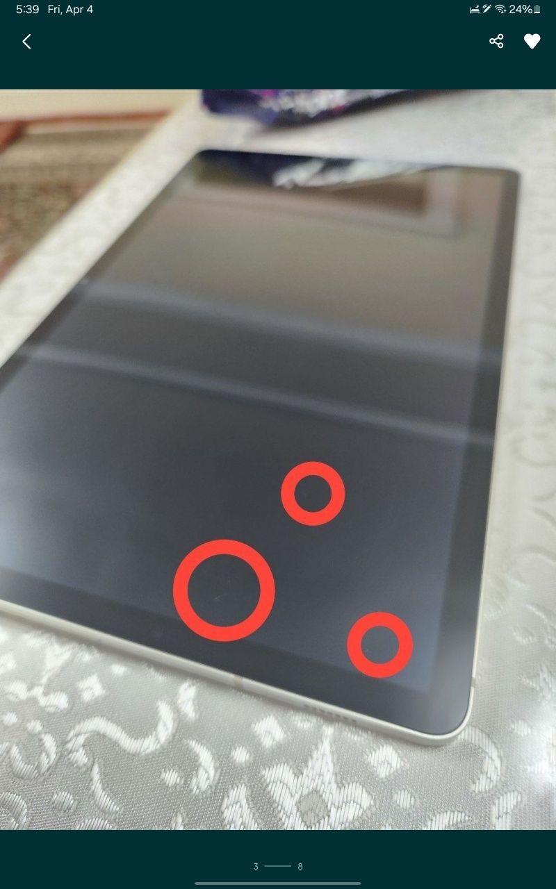 Tab s9 WIFI 12/256gb lik KAMI YO'Q OBMEN YO'Q