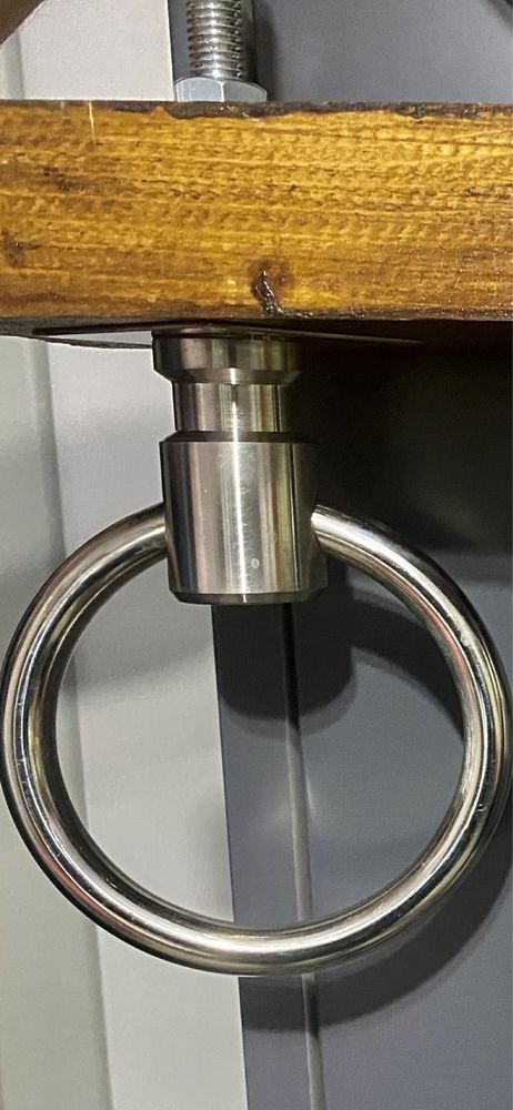 Manere/ inele cavou inox brut