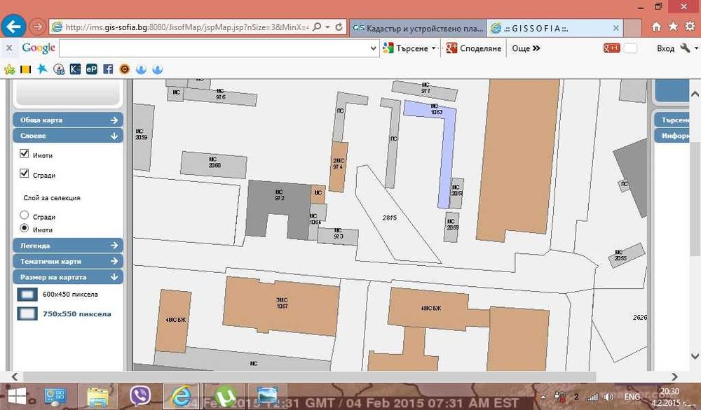 Продава се Парцел в София, Студентски град - 640 кв.м за 165 €/кв.м - Снимка #1