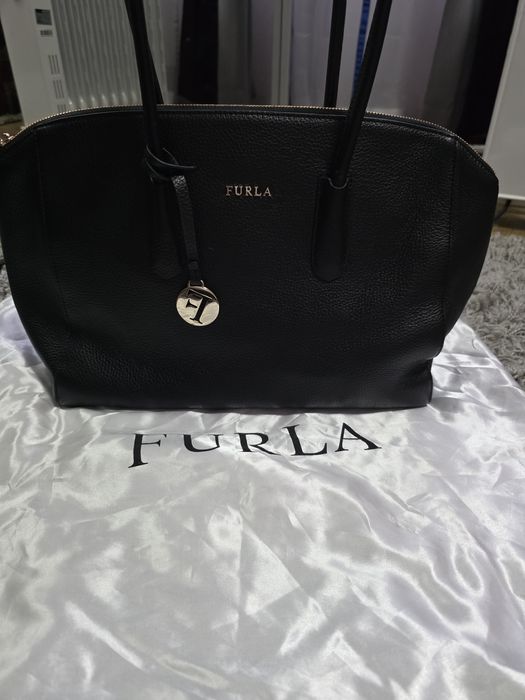 Уникална Furla ест.кожа чисто нова