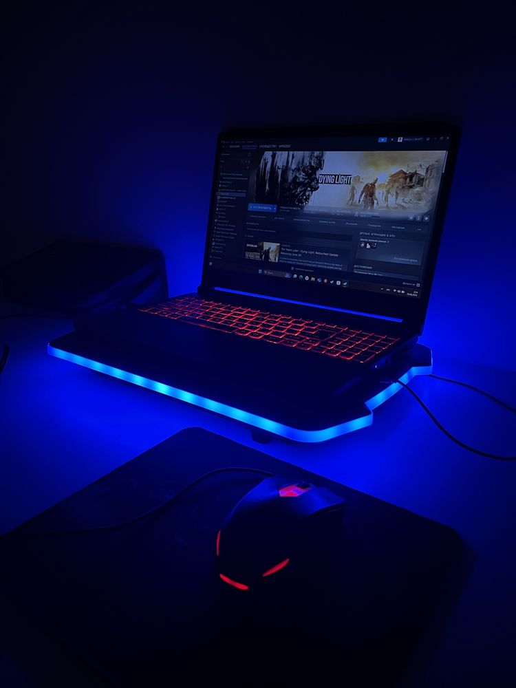 Acer nitro 5/ Ryzen 5 в отличном состояний + Steam аккаунт с 50 играми