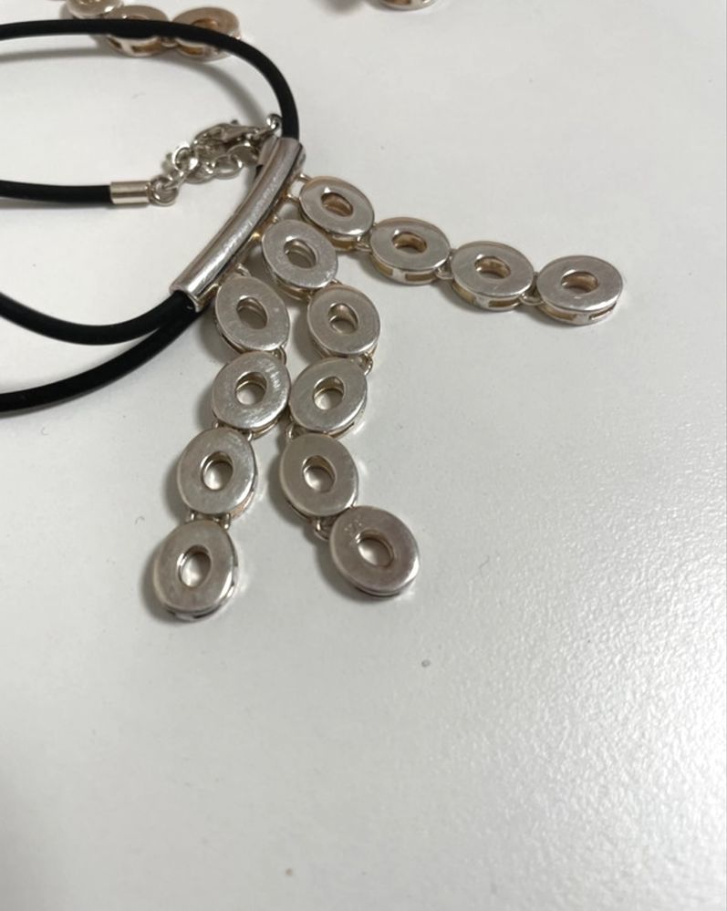 Set argint 925 colier + cercei