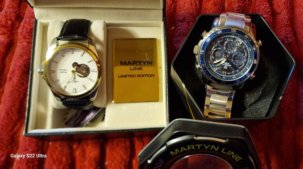 Vând 2 ceasuri Martyn Line
