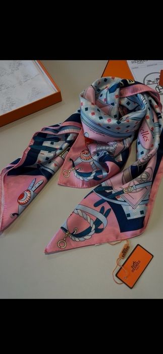 Eșarfă Hermes, model 2026, 6 modele, 90×90cm