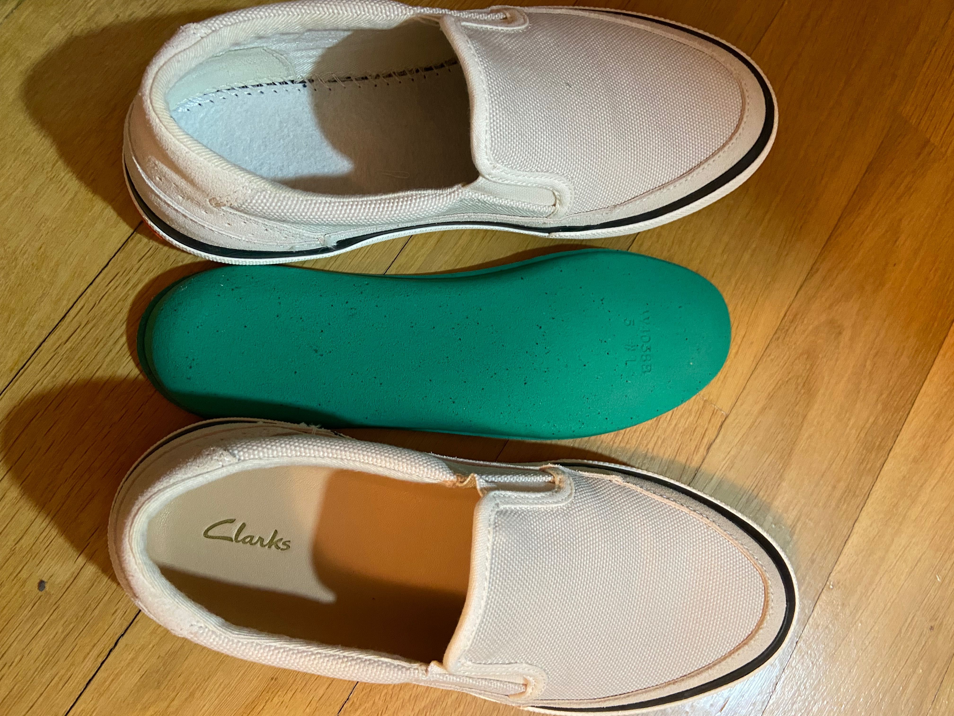 Tenisi slip on / Sneakers Clarks dama, marimea 38