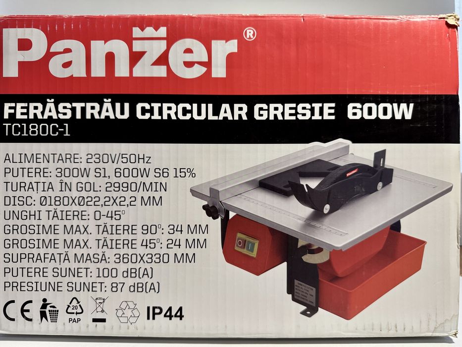 Mașină electrică de tăiat gresie/ferăstrăul circular