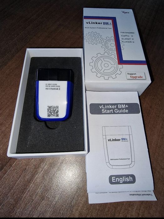 Diagnoza BMW VGate Vlinker BM+ BT BLE Bimmecode iphone Android NOU