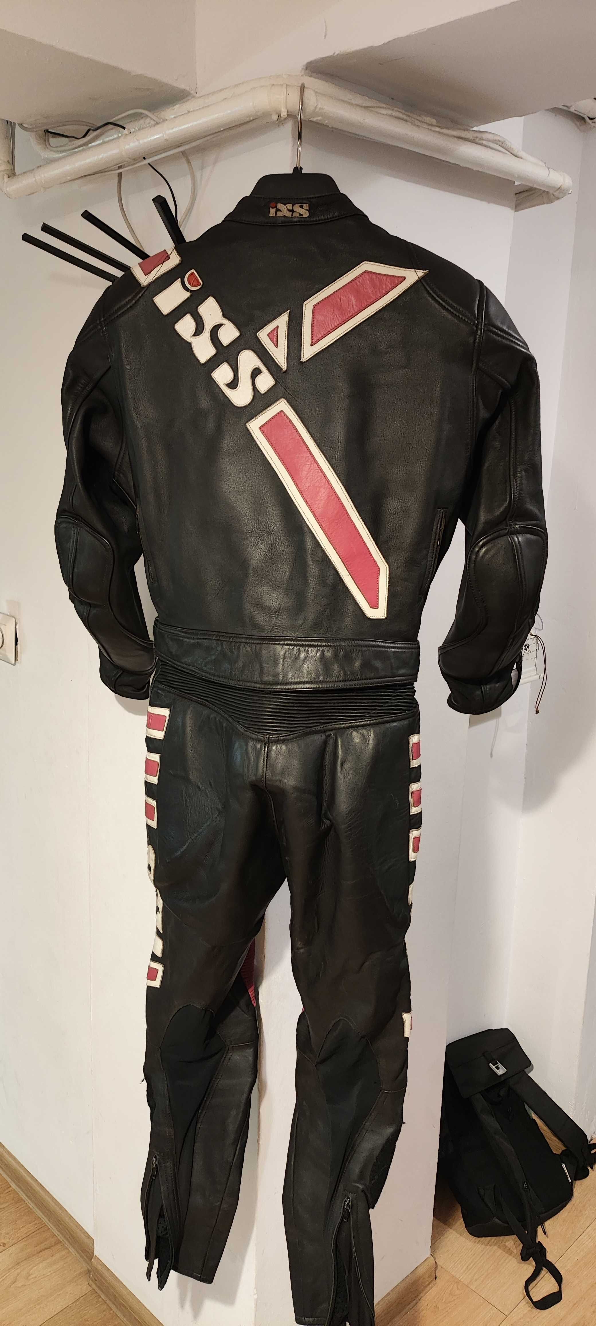 Combinezon Moto de Piele 2 piese IXS - Marimea 42 (S)
