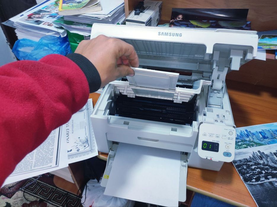 Samsung kopiya skanerli printer,Yangi umman ishlatilmagan ishga tayyor