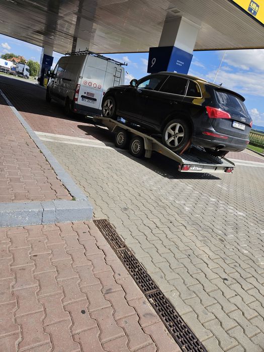 Tractări auto, troliu electric, utilaje