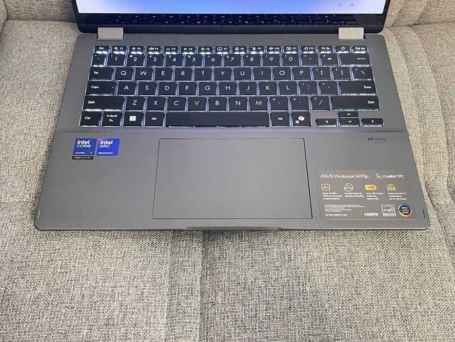 Asus Vivobook Flip TP3407S /14 OLED x360/Ultra 7 256V /16gb /1TB - США