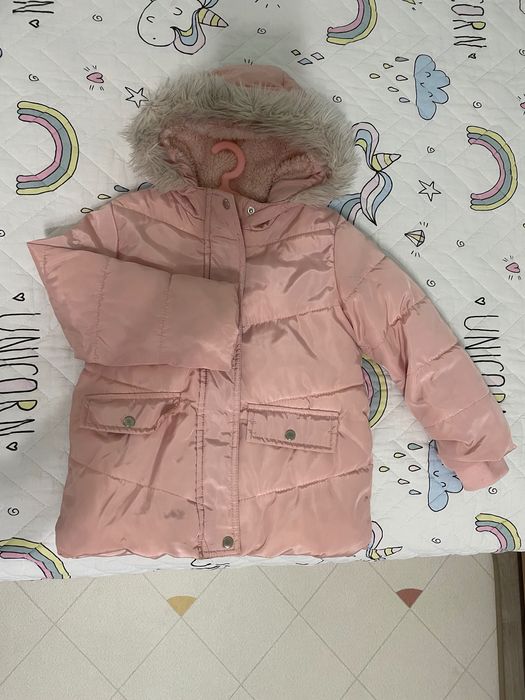 Детско зимно яке Sinsay 98 момиче