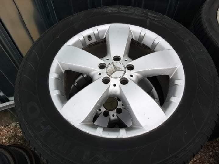 Джанти с гуми Mercedes benz