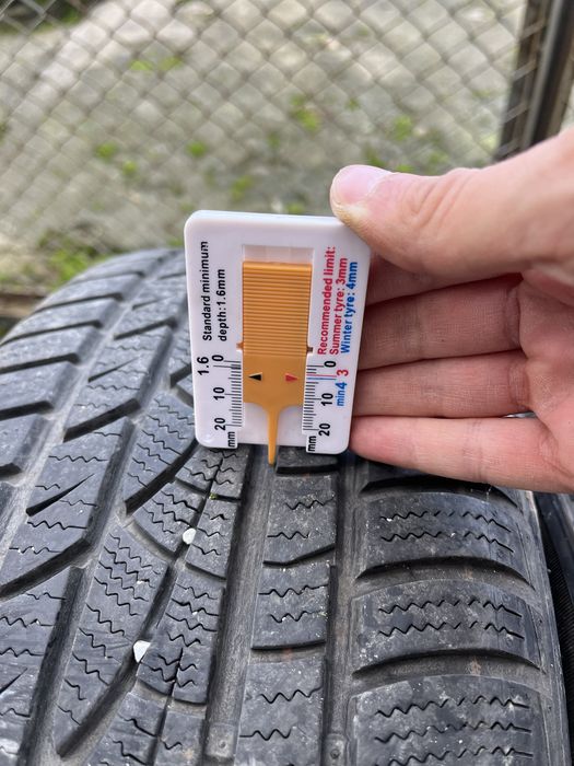 4 броя, зимни гуми Hankook 205/60/16