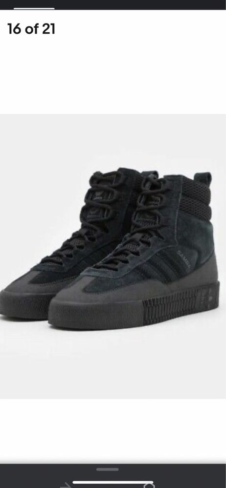 Adidas Samba Black Suede Pantofi de sport