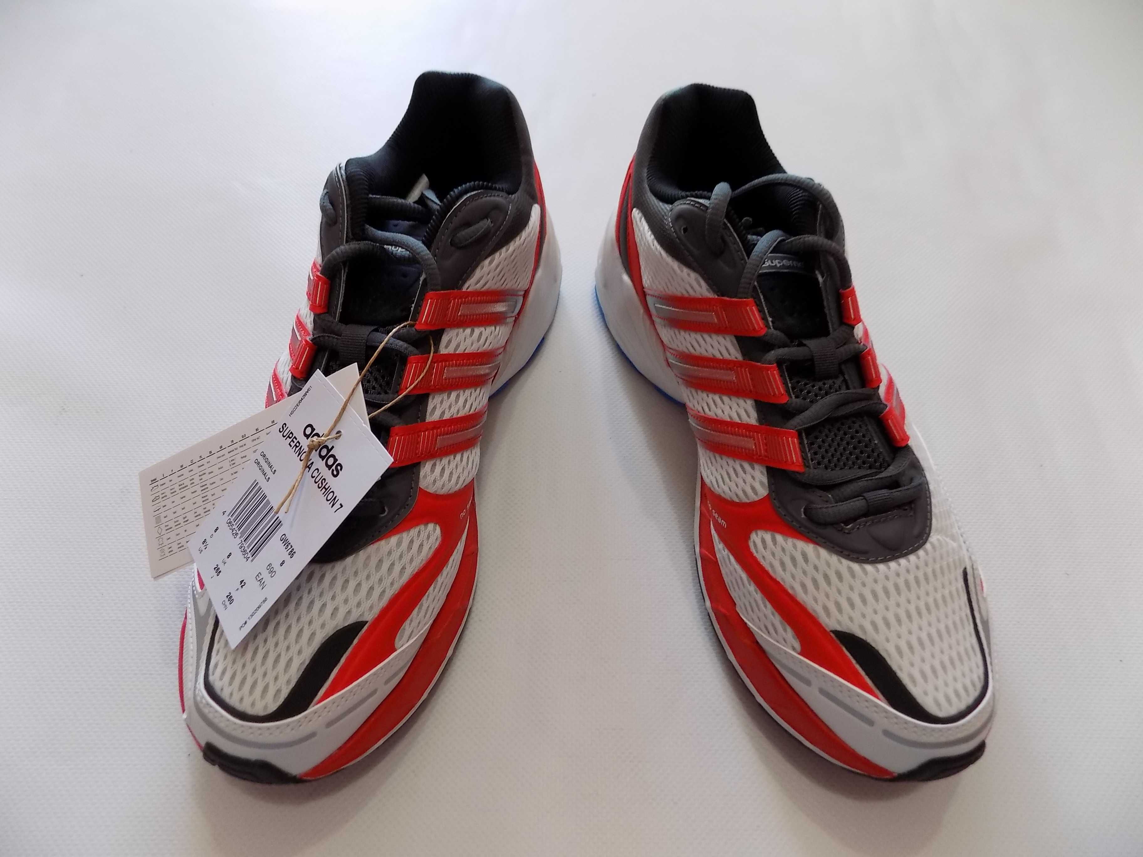 нови маратонки adidas supernova cushion 7 оригинални мъжки 42 26.5 см