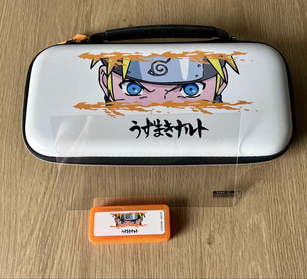 Калъф Konix Mythics , Naruto Nintendo Switch,протектор + тапичи