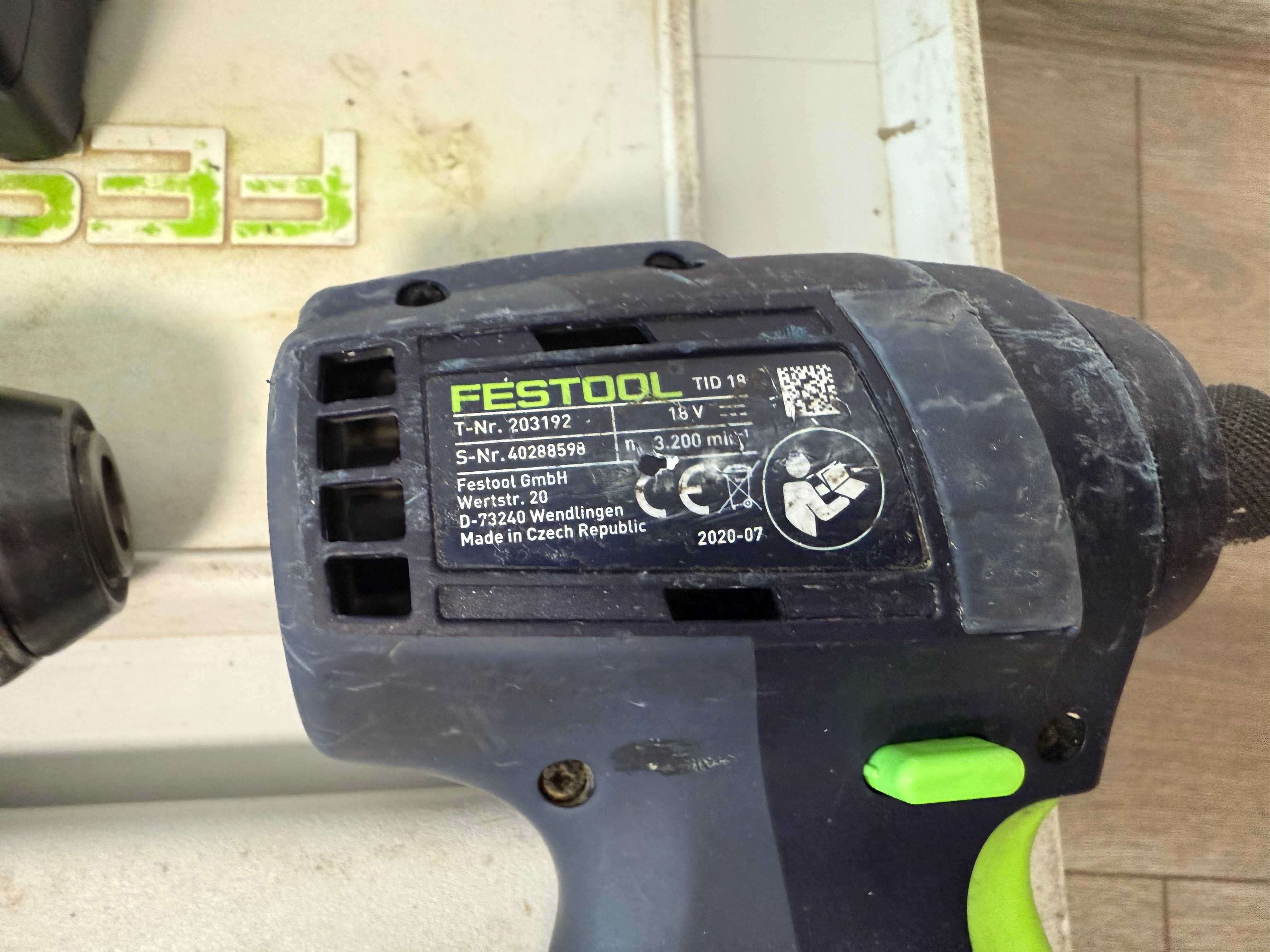 Festool TPC 18/4 TID 18