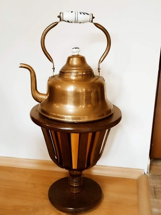 Винтидж чайник с подгрев