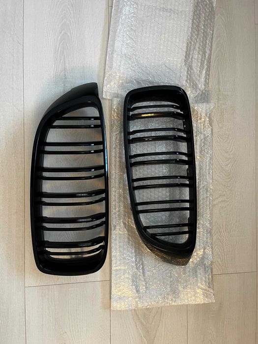 Grile Duble BMW Seria 4 F32, F33, F36, 2013 - 2017 Negru Lucios