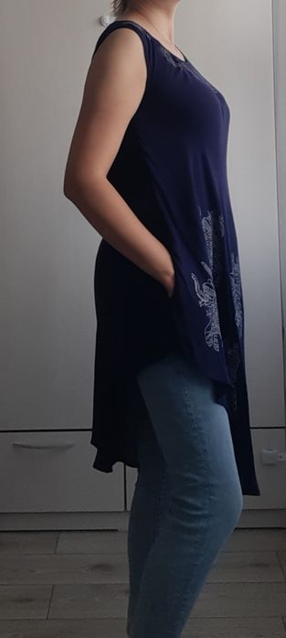 Rochie asimetrica stil indian