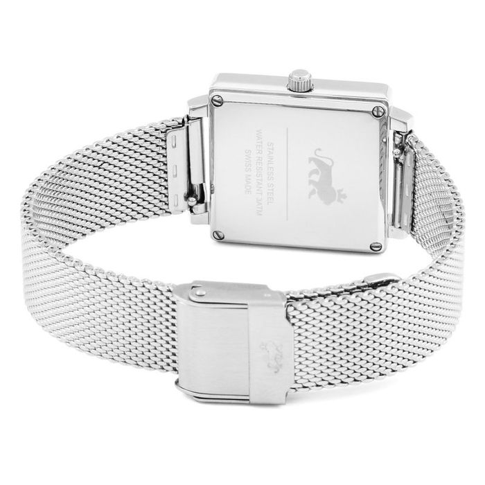 Larsson&Jennings Norse Milanese 34Mm Silver&Satin White Unisex-Nou