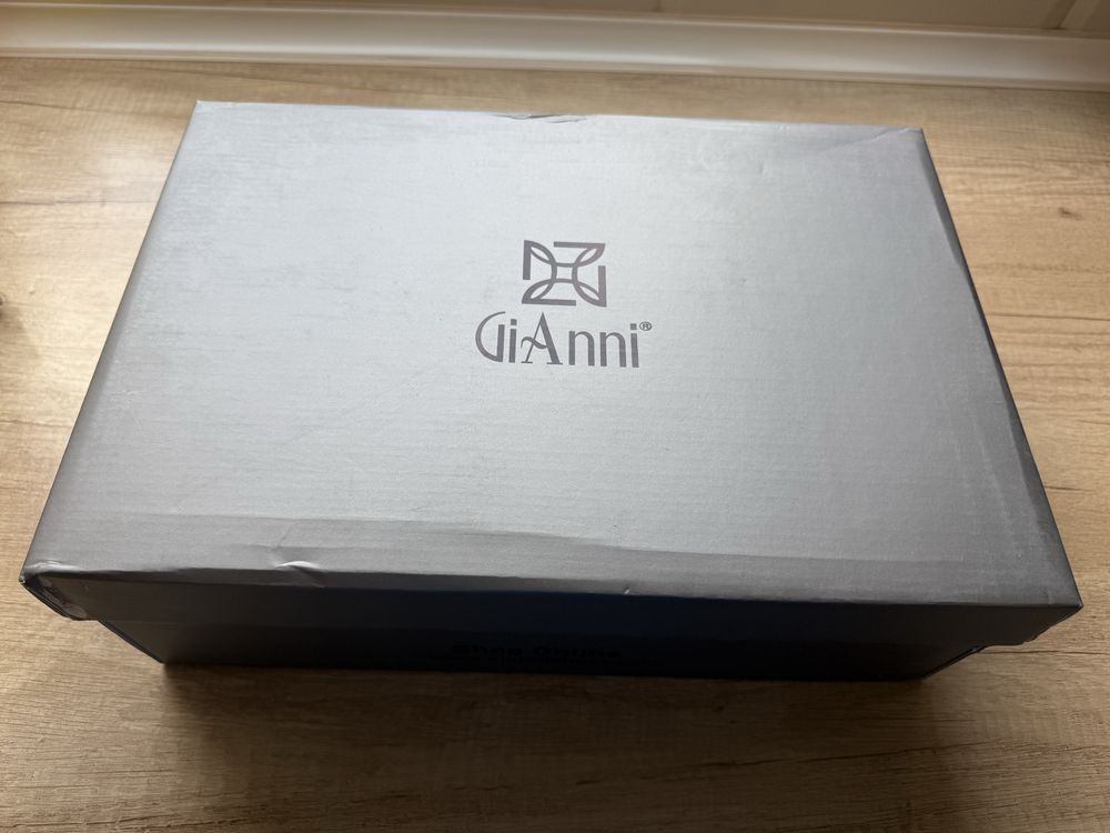 Чисто нови мъжки кожени боти Gianni