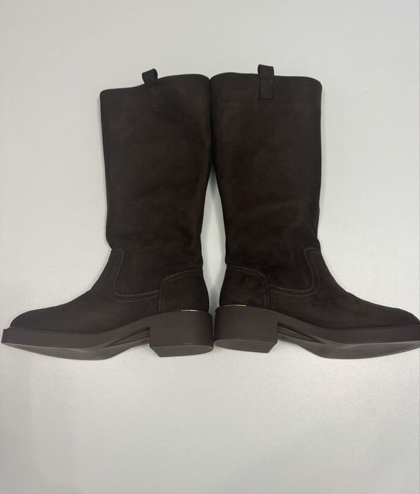 Cizme lungi maro Trendyol