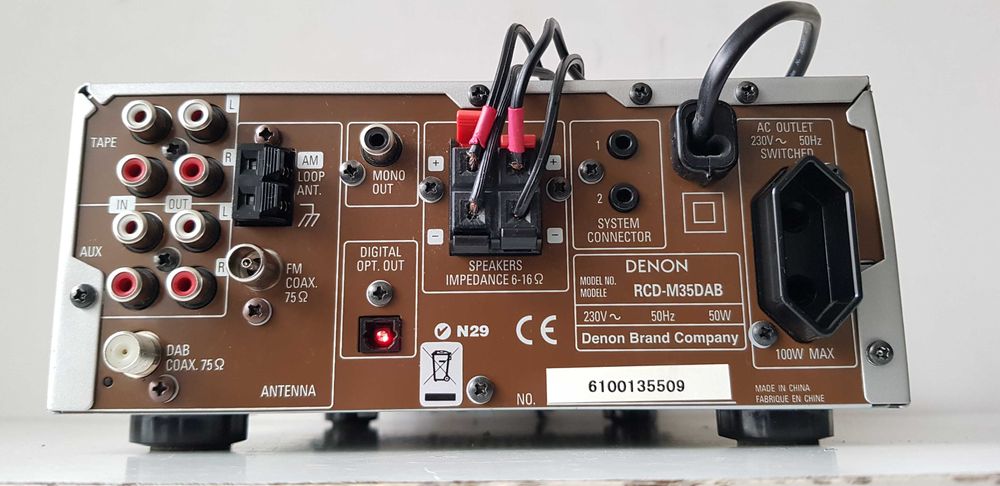 Denon RCD M 35 DAB minisistem audio all in one cd tuner amplificator