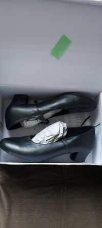 Кожени обувки за народни танци номер 40 дамски
