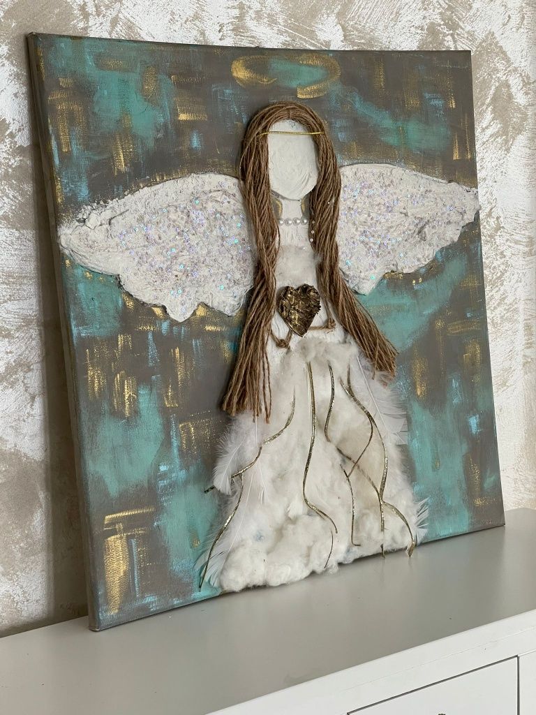 Tablou handmade Relief Angel