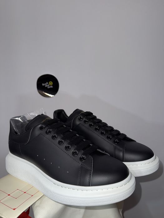 Adidasi alexander mcqueen negrii albi 43,44 Premium (balmain,versace)