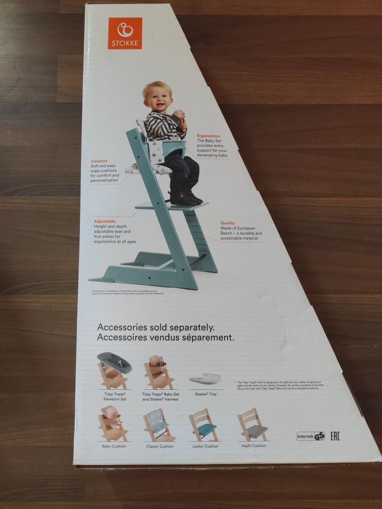 Stokke® Tripp Trapp® Стол дъб 3+ г. - цвят Oak Natural