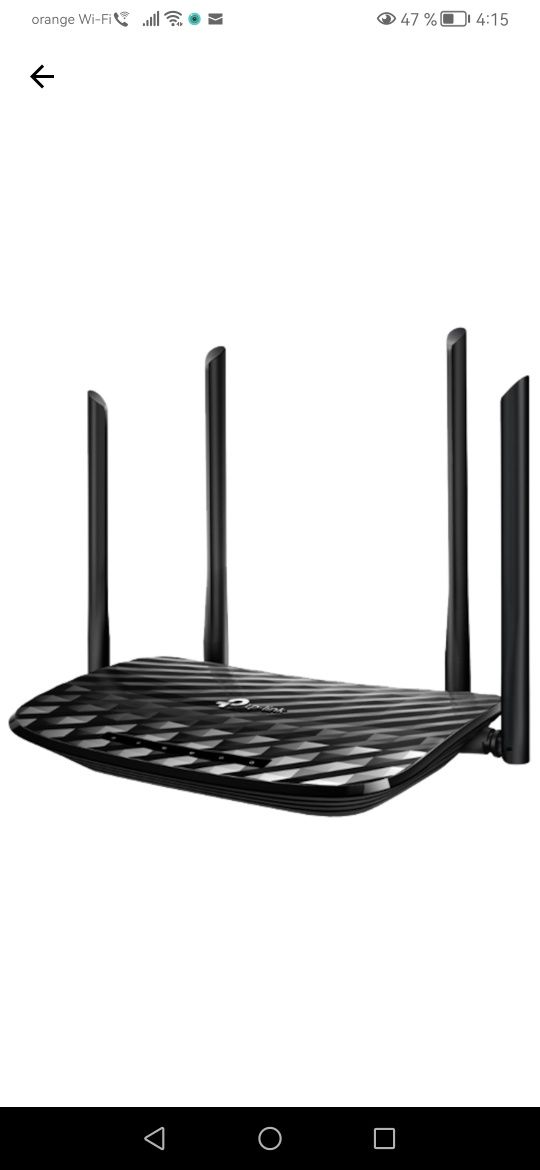 Router Tp - link dual band gigabit Mu mimo C6 Ac 1200,